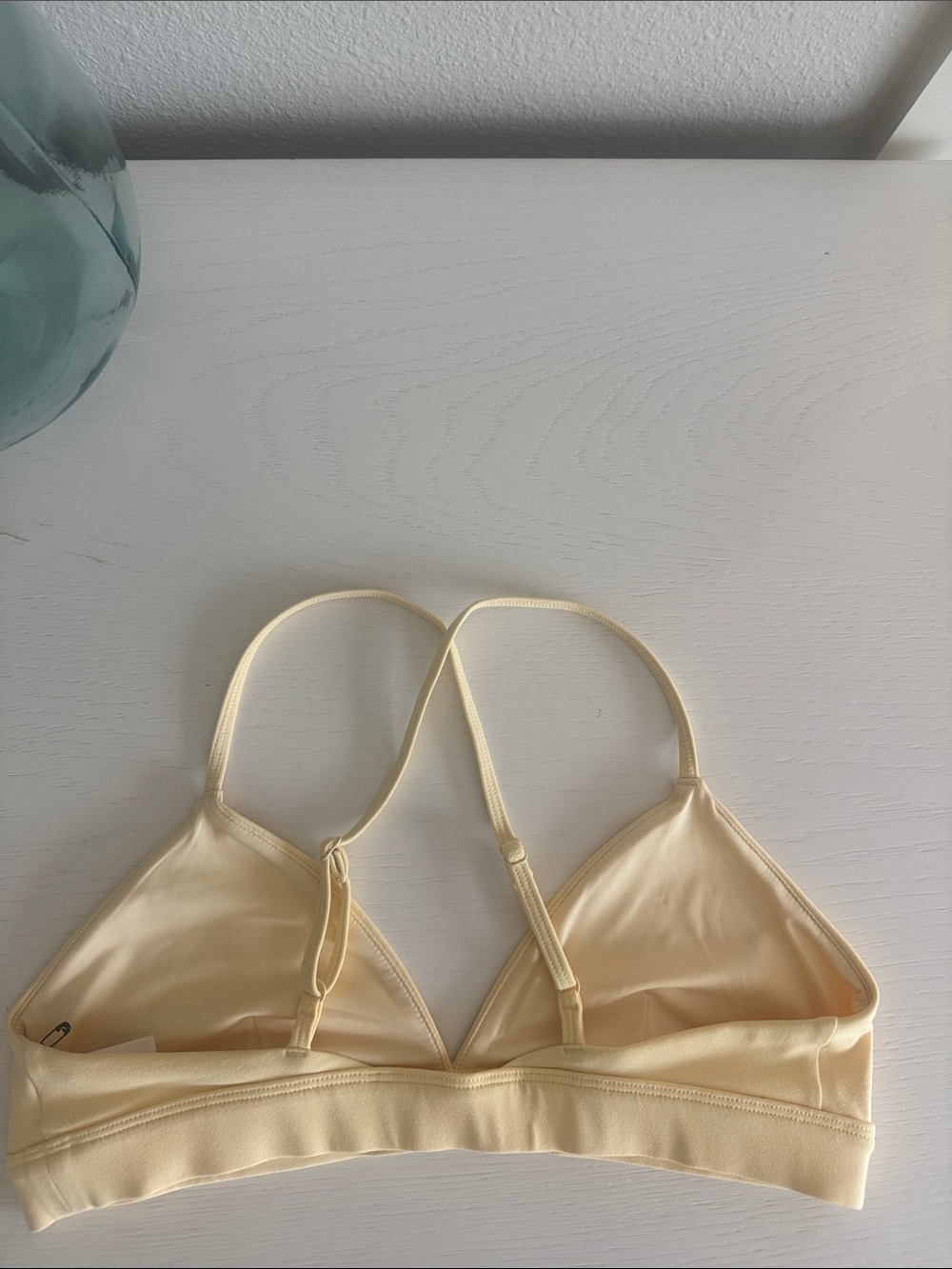 ALO Yoga Women's Candlelight Yellow Splendor Bra M New - Picture 3 of 4